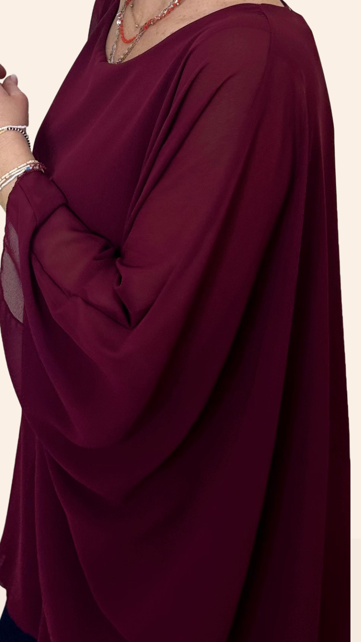 Tunique Bordeaux