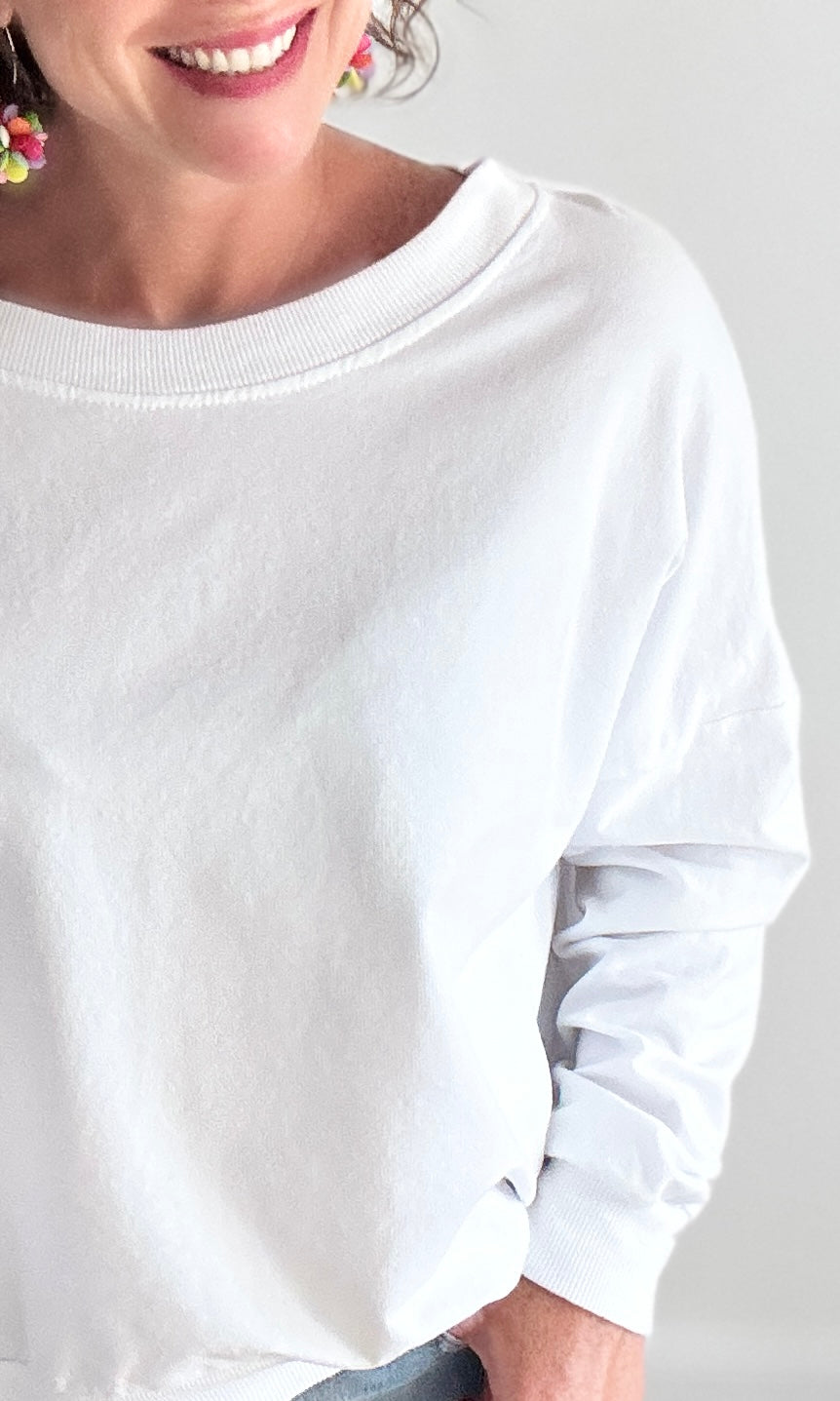 Sweat Court Blanc