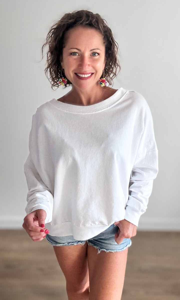 Sweat Court Blanc