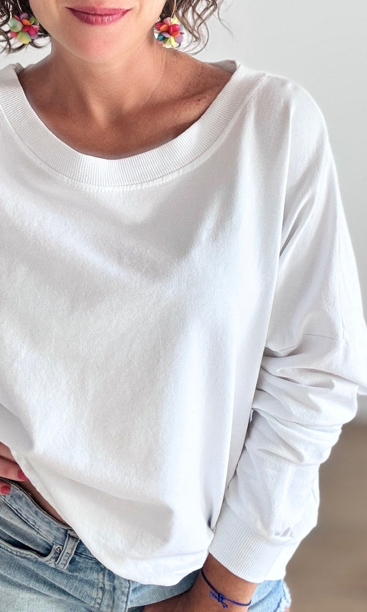 Sweat Court Blanc