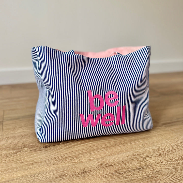 Sac Fourre-Tout Réversible Bleu et Rose Sacs Miss Guapa