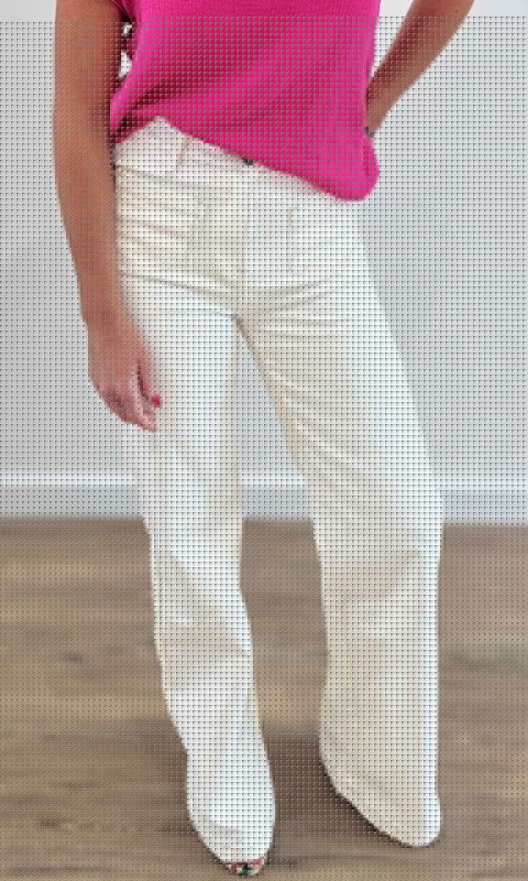 Jean Wide Leg Écru Pantalons et Jeans Miss Guapa