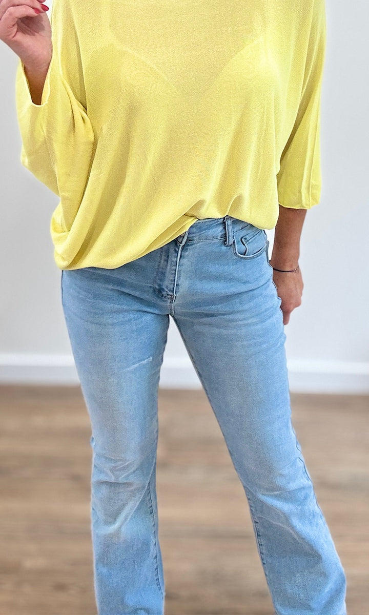 Jean Push Up Flare Bleu Clair Pantalons et Jeans Miss Guapa