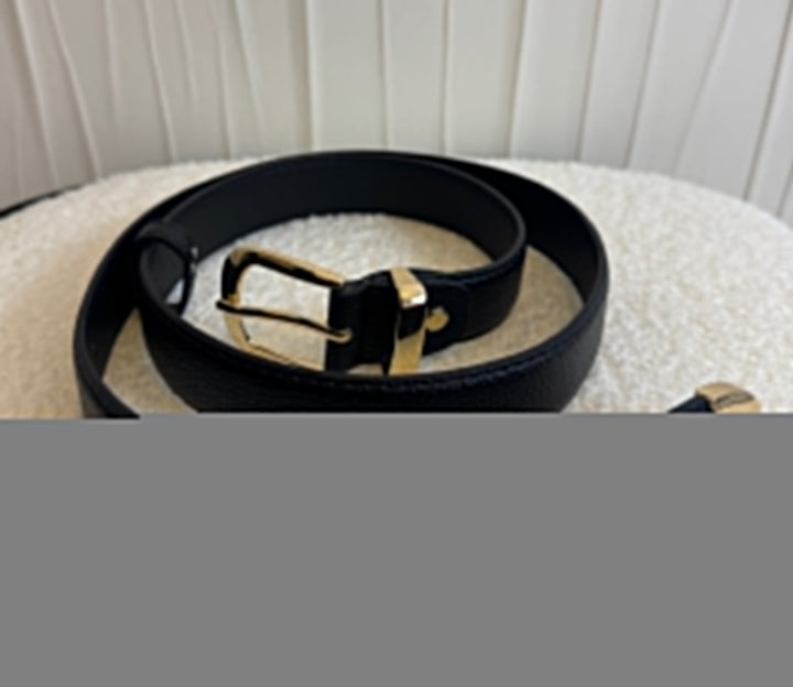 Ceinture en relief de litchi CIMA - Noir Accessoires Miss Guapa