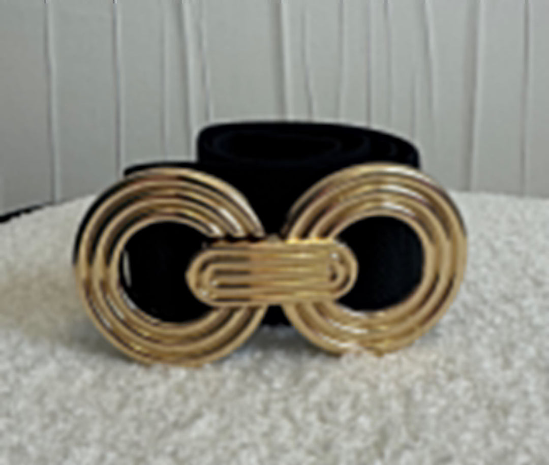 Ceinture élastique NALA - Noir Accessoires Miss Guapa