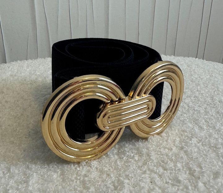 Ceinture élastique NALA - Noir Accessoires Miss Guapa