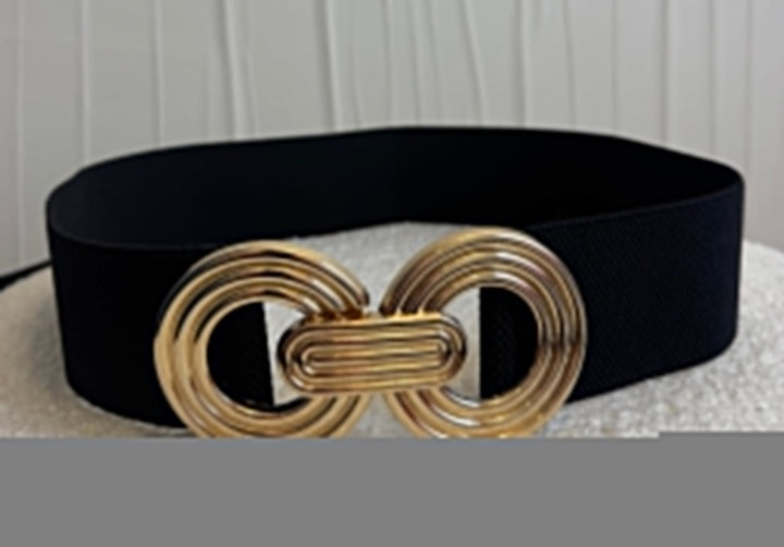 Ceinture élastique NALA - Noir Accessoires Miss Guapa