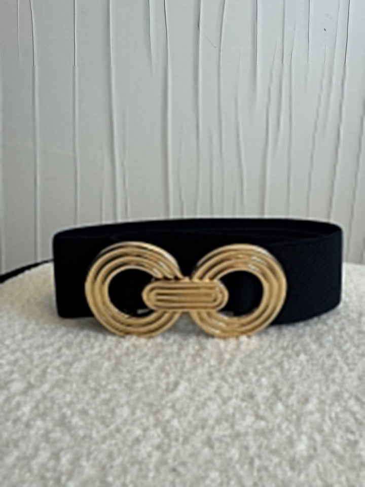 Ceinture élastique NALA - Noir Accessoires Miss Guapa