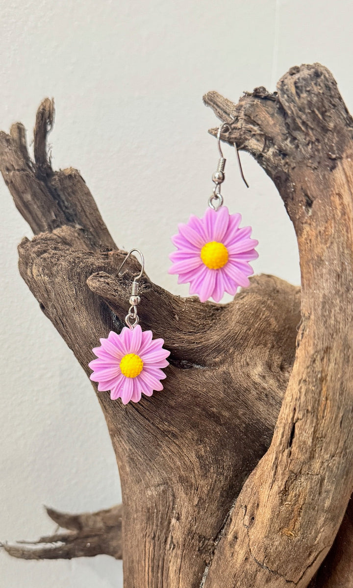 Boucles d'oreilles fleurs Lila Bijoux Miss Guapa