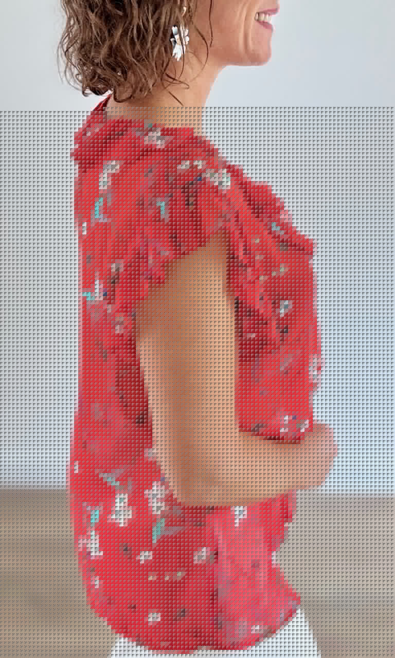 Chemisier Rouge Transparent Robes & Ensembles des pulpeuses Miss Guapa