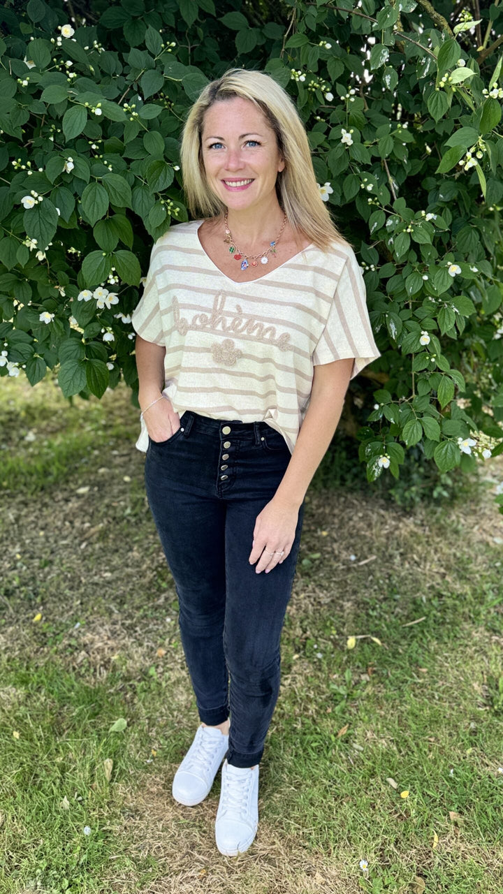 Jean Skinny Noir Pantalons et Jeans Miss Guapa