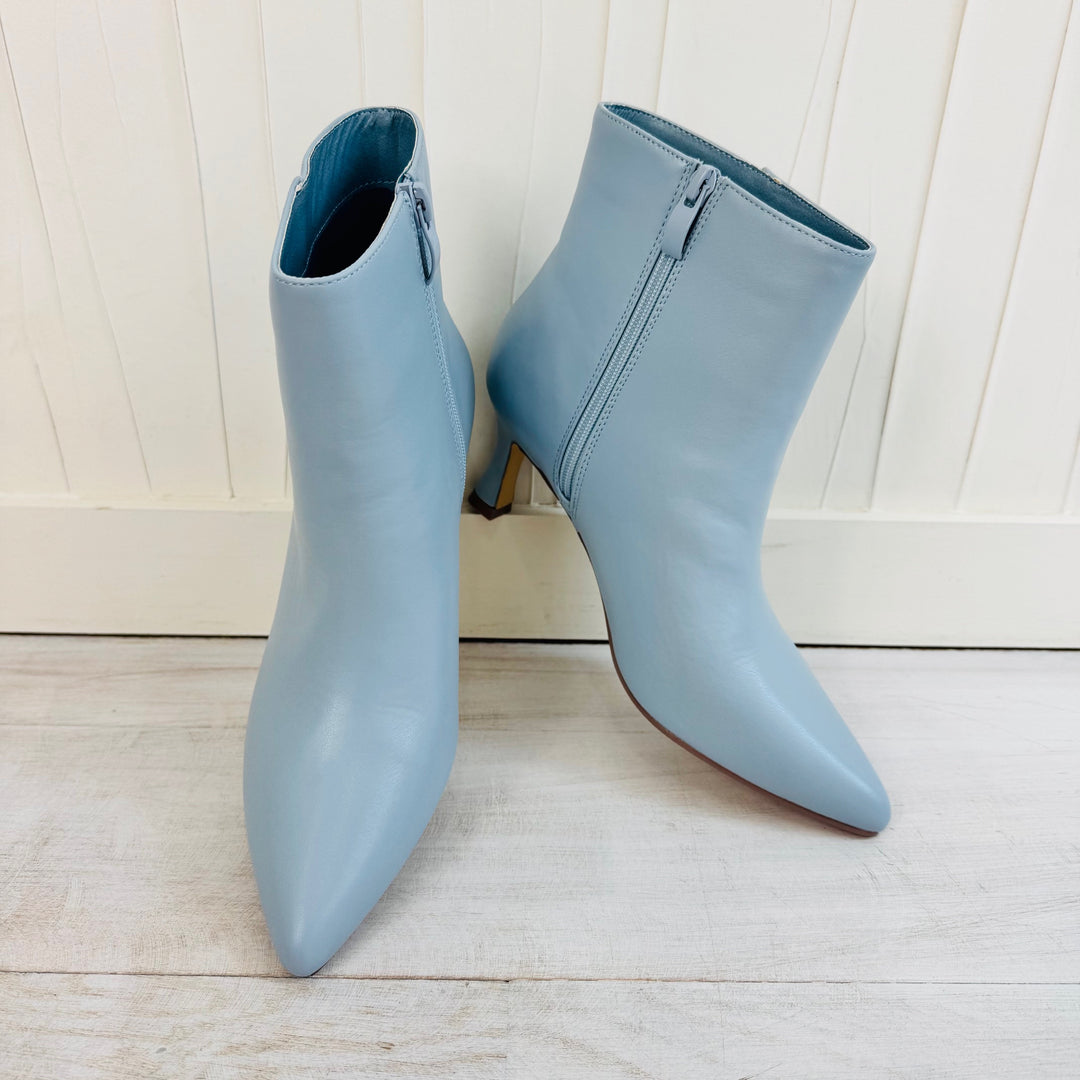 Bottines petits talons - Bleu
