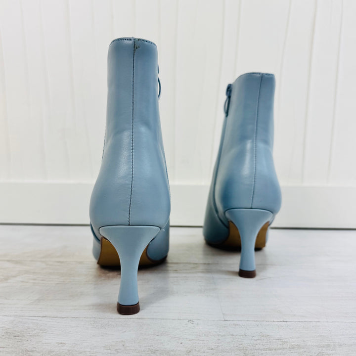 Bottines petits talons - Bleu