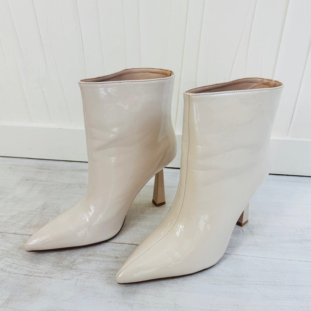 Bottines Vinyle PALOMA - Beige Chaussures Miss Guapa