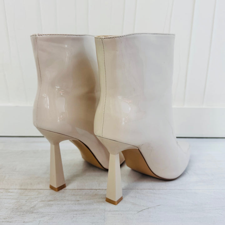 Bottines Vinyle - Beige