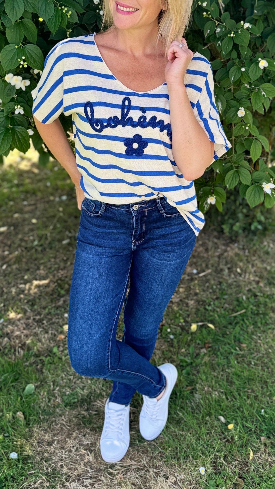 Jean Skinny Push Up Bleu Foncé Pantalons et Jeans Miss Guapa