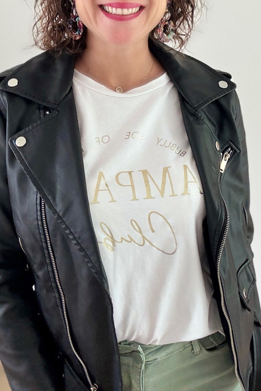 Perfecto simili cuir Noir