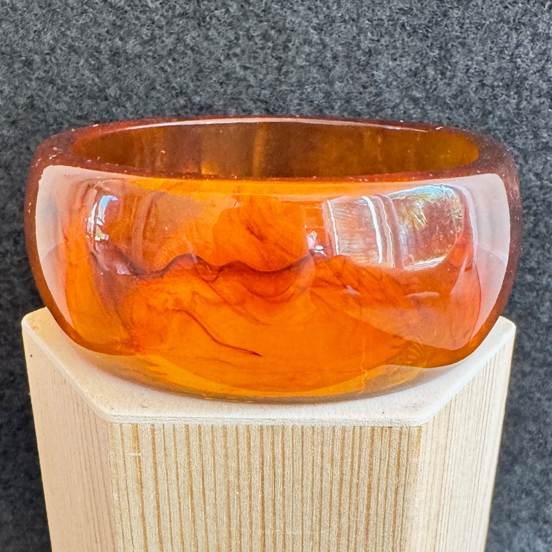 Bracelet Rond en Résine - Marron