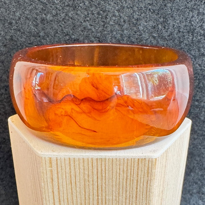 Bracelet Rond en Résine - Marron