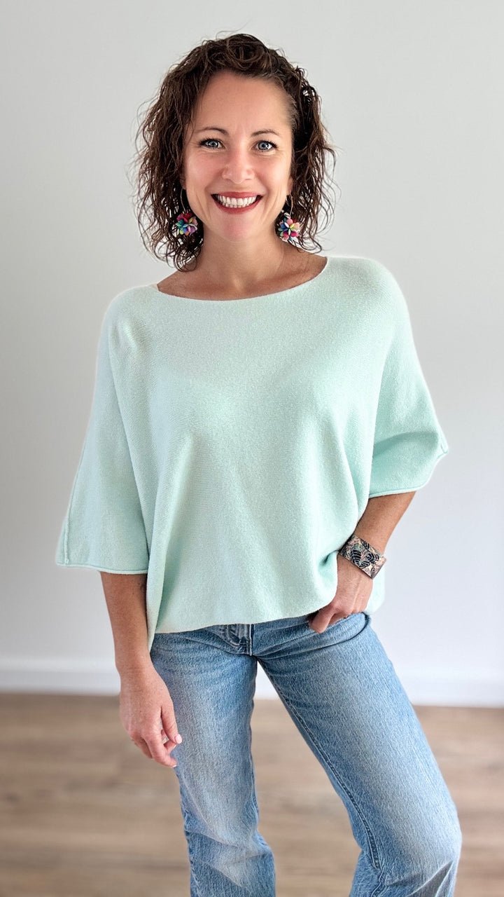Pull Douillet Bleu Ciel