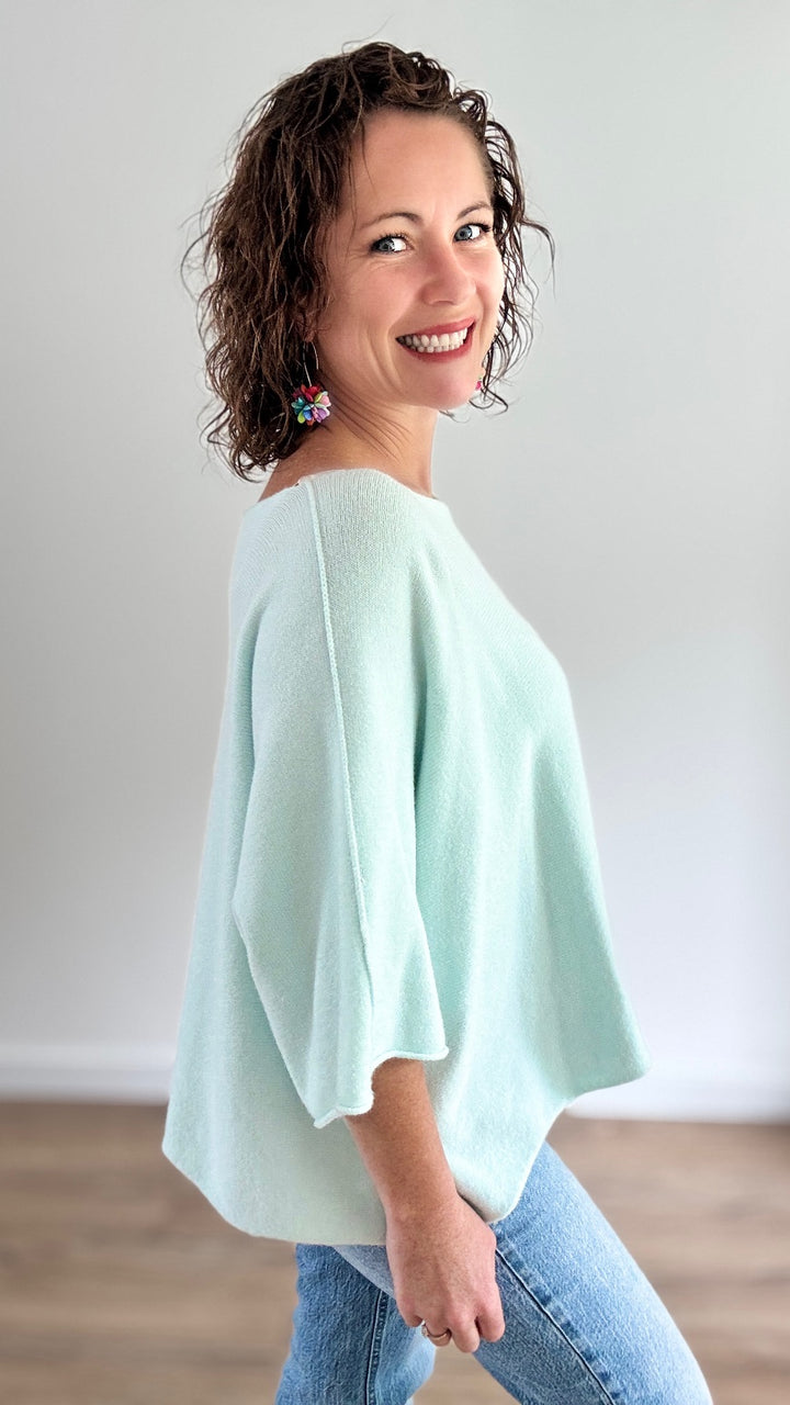 Pull Douillet Bleu Ciel