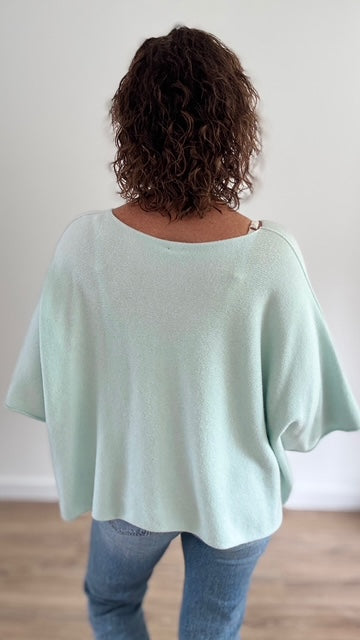 Pull Douillet Bleu Ciel