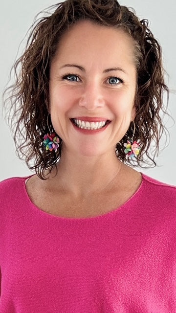 Boucles d'oreilles pendantes - Multicolore