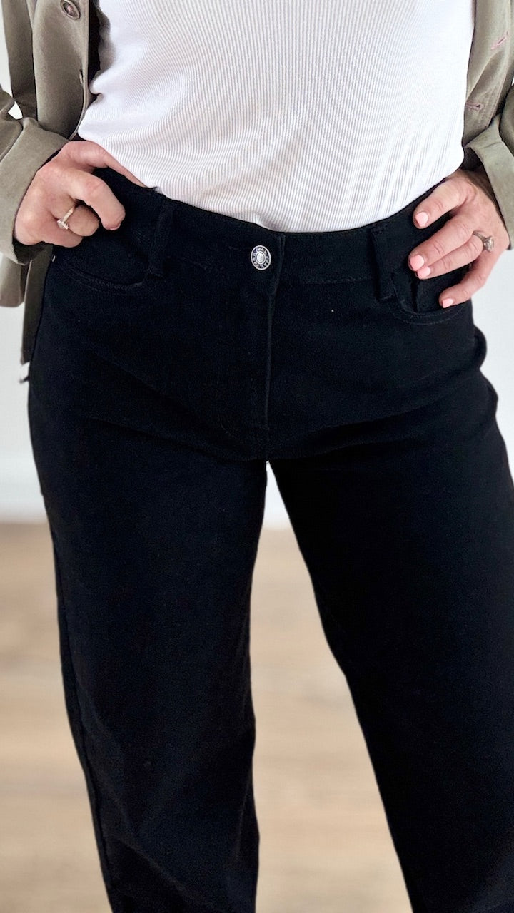 Jean Wide leg Noir