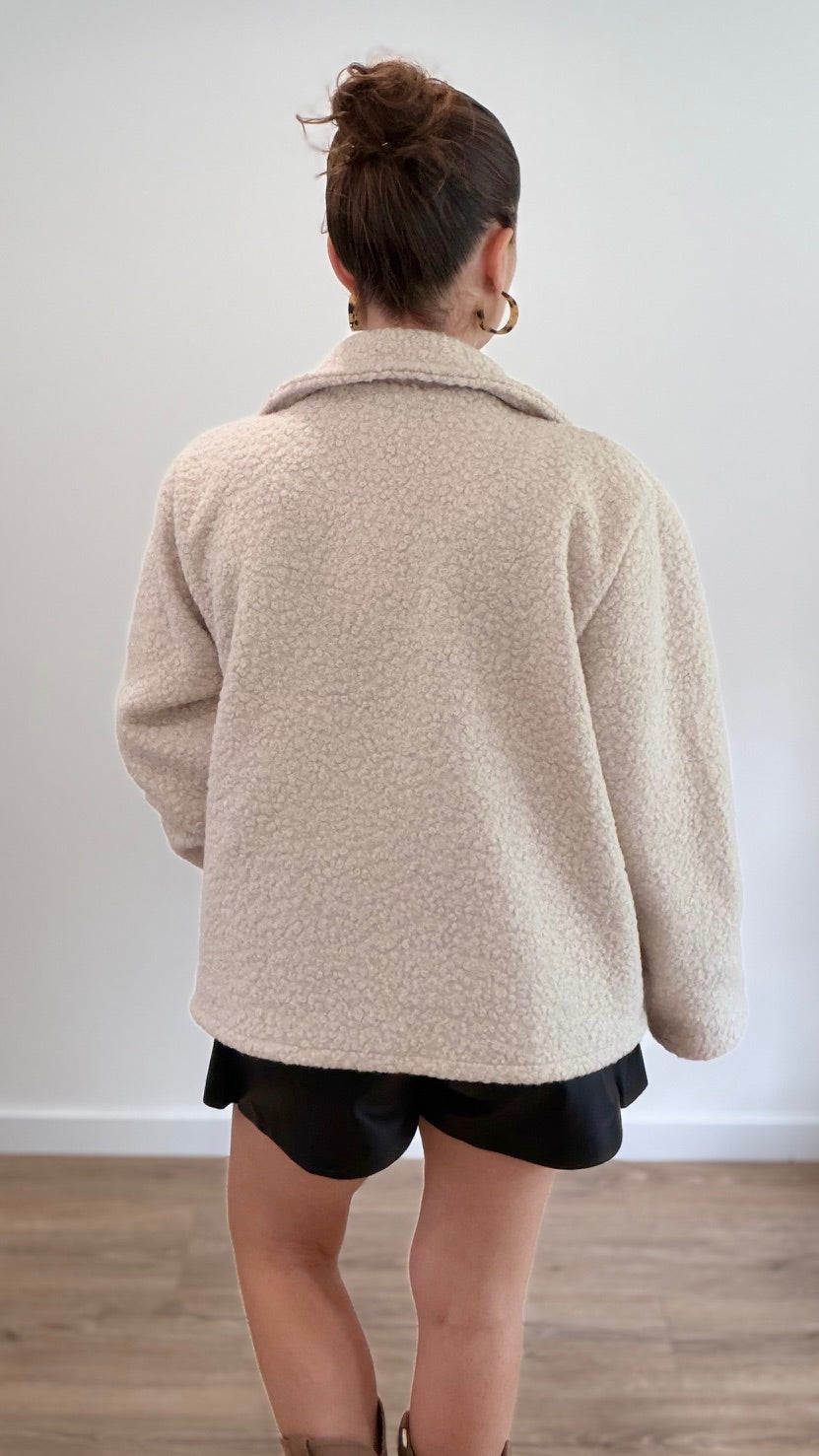 Veste mouton - Beige