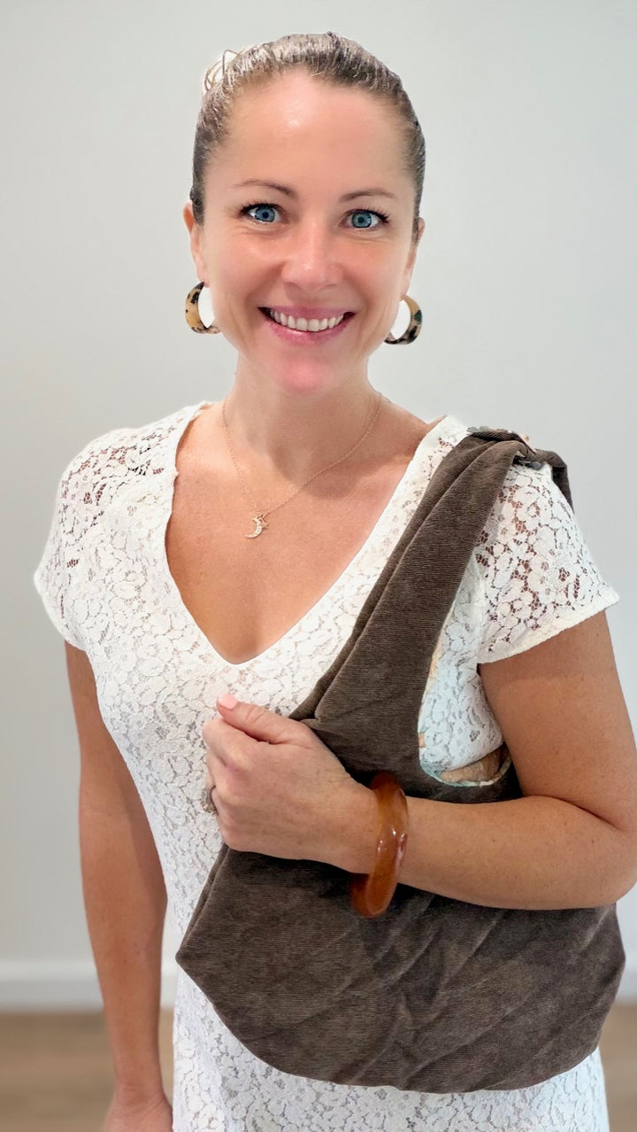 Bracelet Jonc - Camel translucide