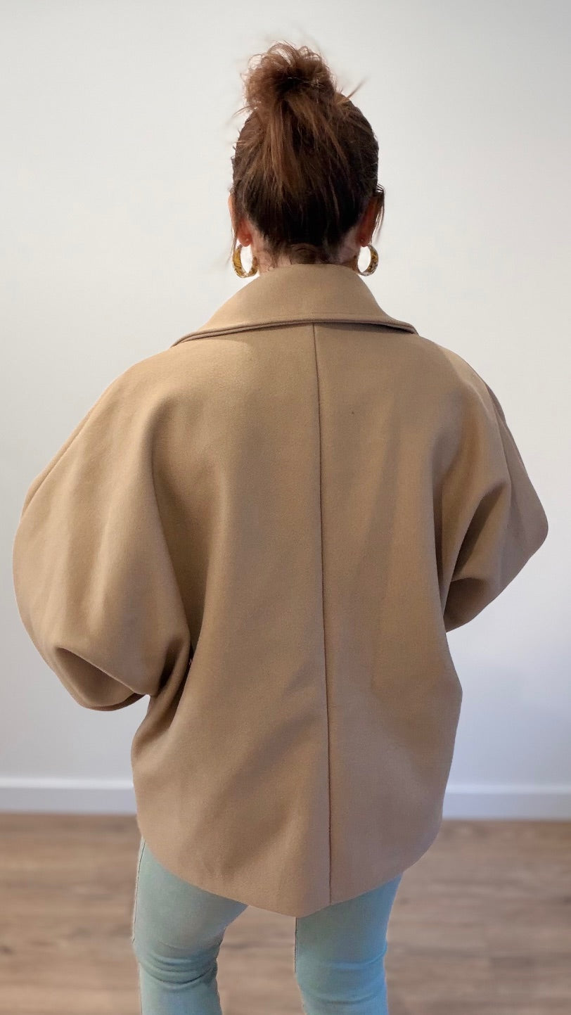 Manteau oversize - Camel