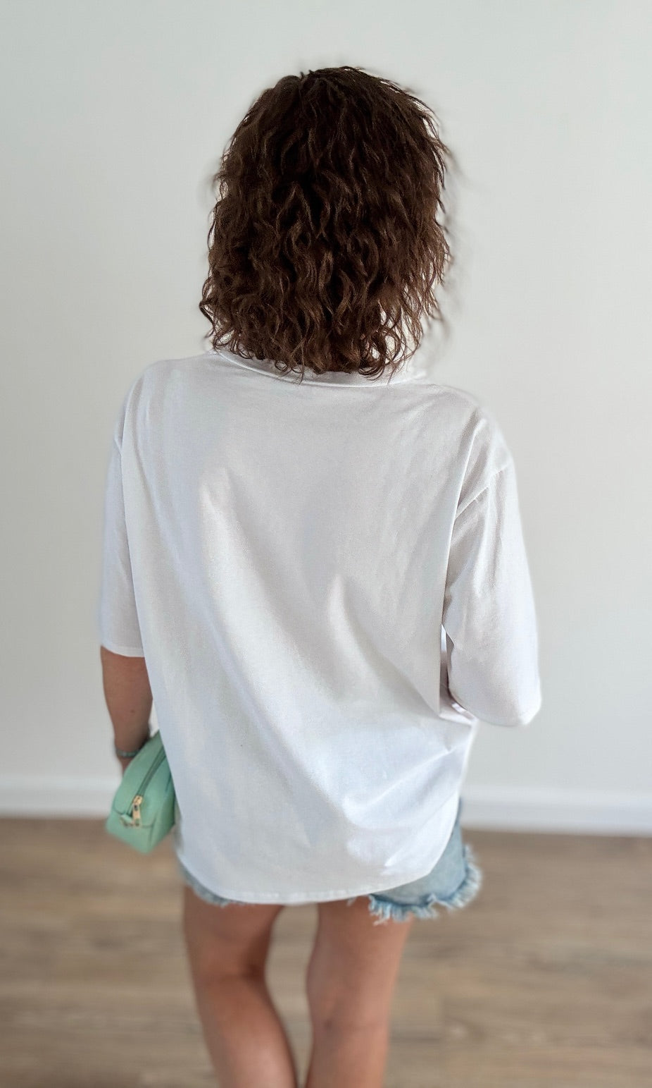 T-shirt oversize blanc Tee-Shirt et Tops Miss Guapa
