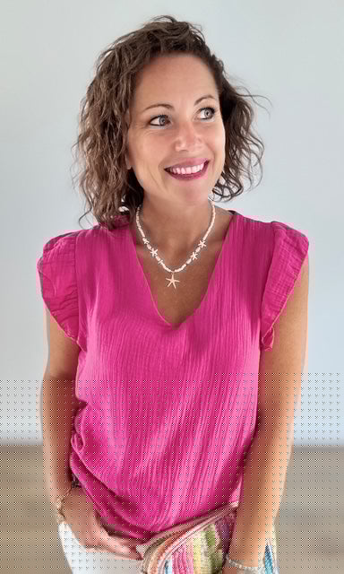 Top sans manches rose fuchsia Tee-Shirt et Tops Miss Guapa