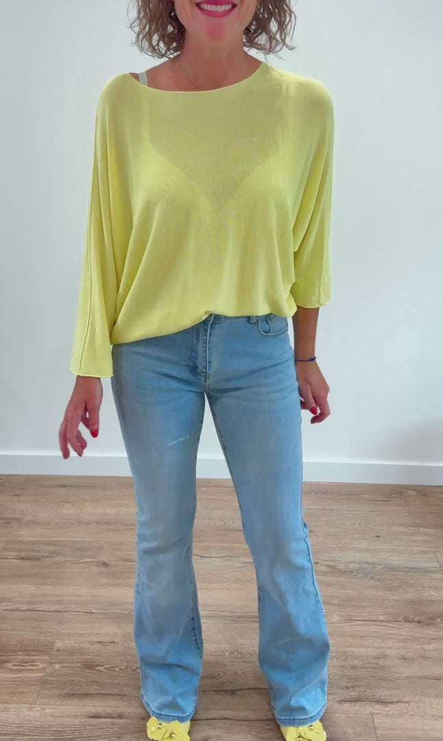 Jean Push Up Flare Bleu Clair