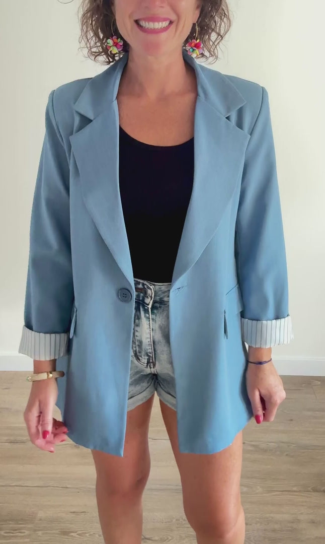 Blazer Bleu
