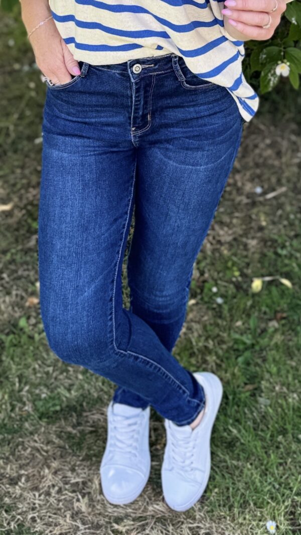 Jean Skinny push up ROSA - Bleu foncé