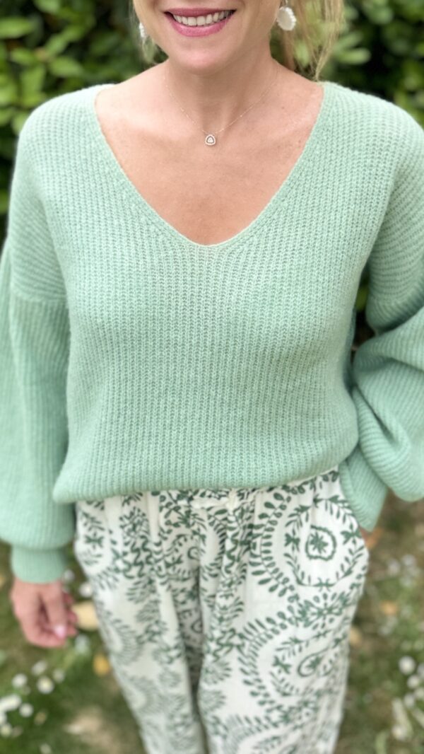Pull court CARMELA - Vert